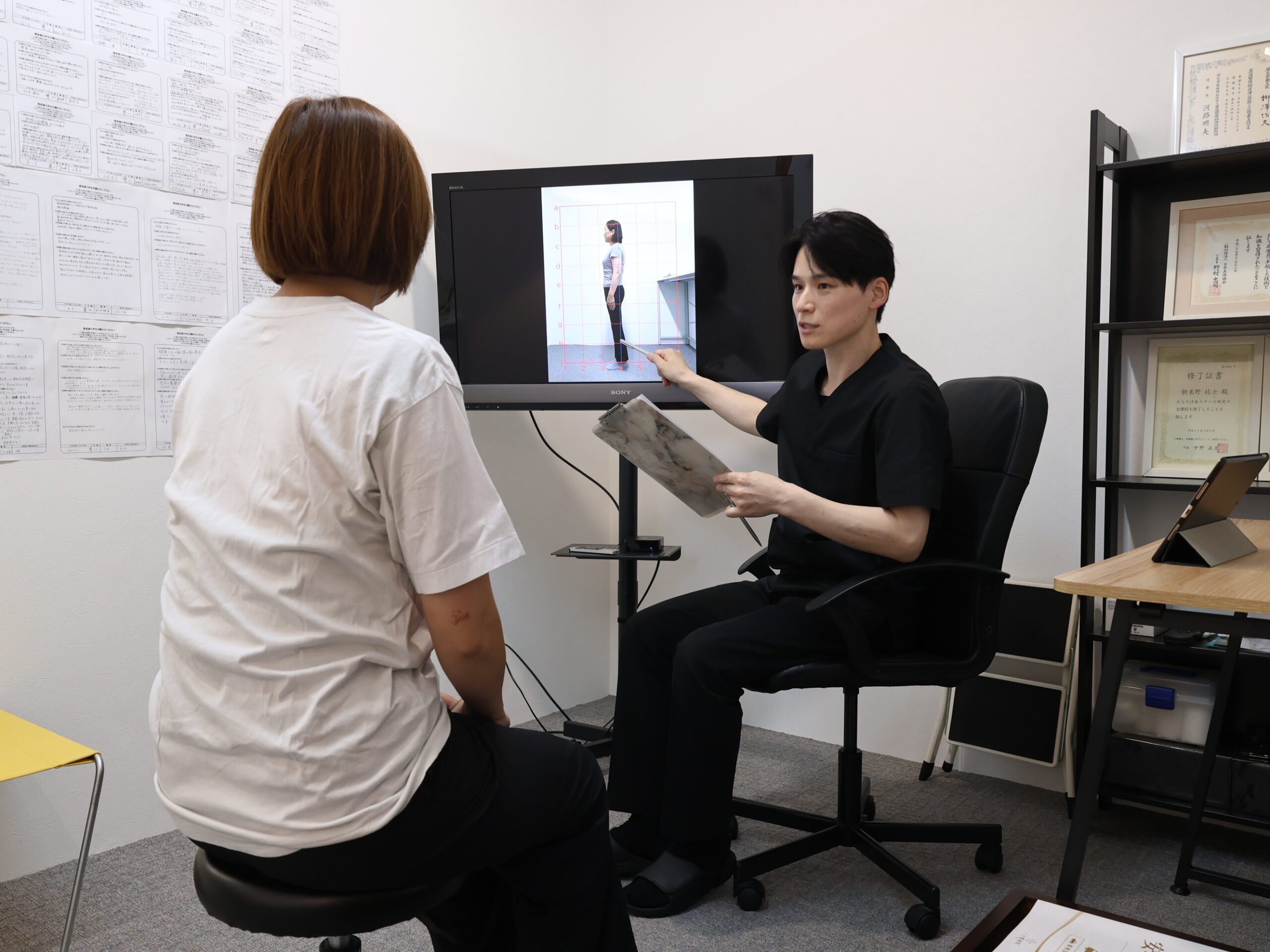 丁寧な問診・原因の説明